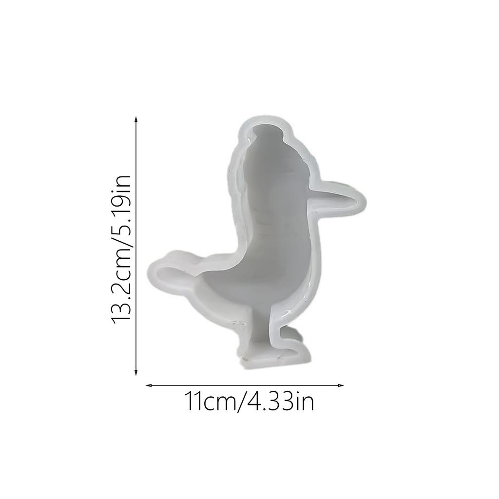Seagulls Candle Molds Silicone Mould Handmade Epoxy Resin Molds Bird Scented Candle Molds for Office Home Decorations