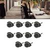 10PCS Chair Wheel OD Green Nylon PU 2in 360 Degrees  Rotating Office Chair Caster for Replacement