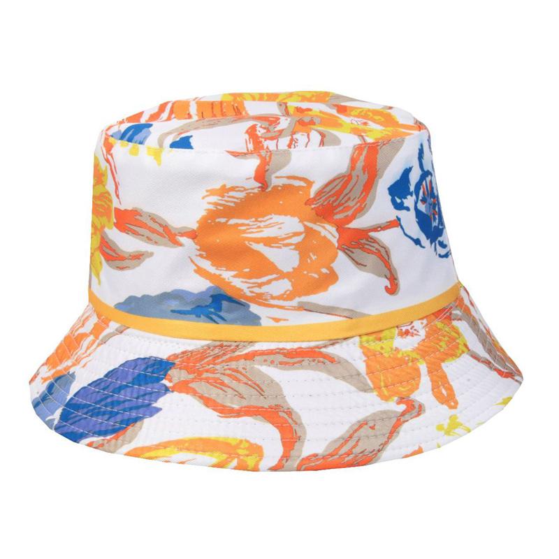 Custom Fisherman Bucket Hat for Spring Summer Colorful Printing Reversible Casual Outdoor Cartoon Pattern Adults