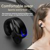 Wireless Open Ear Headphones, Sports Clip-On Earphones, Long Battery Life Noise Cancelling Headset With Mic For Smartphones