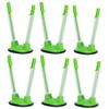 6Pcs Food Storage Bag Holder Stand HandsFree Bag Racks Home Kitchen Accessory Green