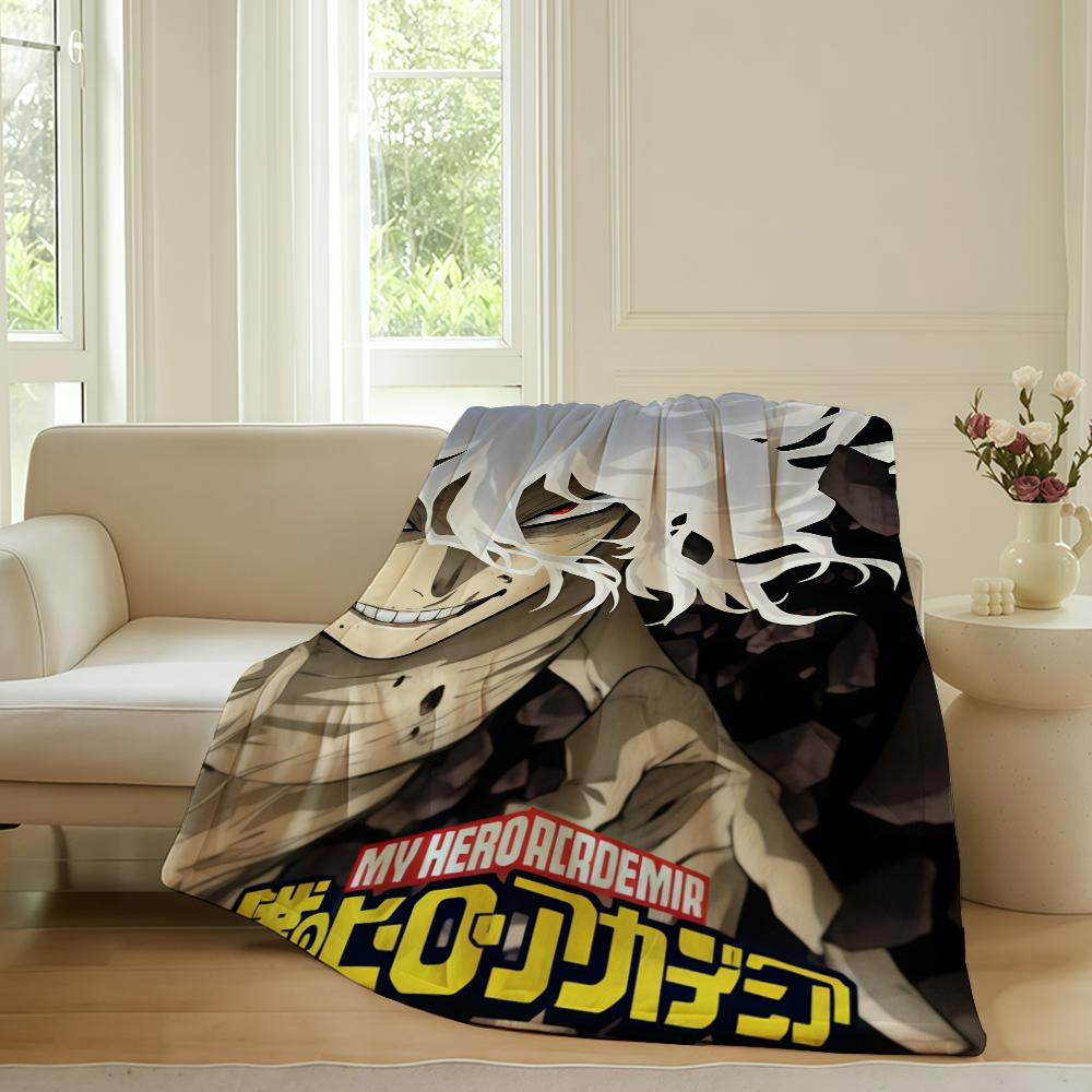 Adventure Anime My Hero Academia Blanket For Sofa Office Bed Plane Travel Sleep Read Relax Camping Soft And Warm
