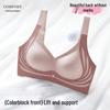 Seamless Wirefree Push-Up Bandeau for Women - Breathable Yoga Bra for a Minimized Look