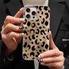 Luxury Leopard Purple Pattern Phone Case for Iphone 17 Air 16 15 14 13 11 12 Pro Max 7 8 Plus X XS XR SE 2022 2020 16e Cover