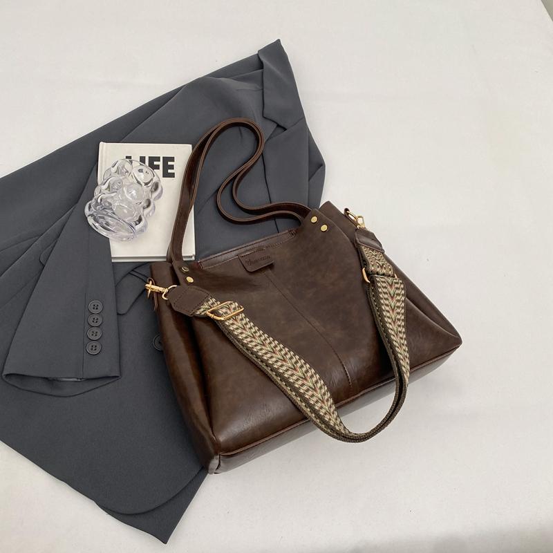 Dámská velkokapacitní kabelka přes rameno přes rameno