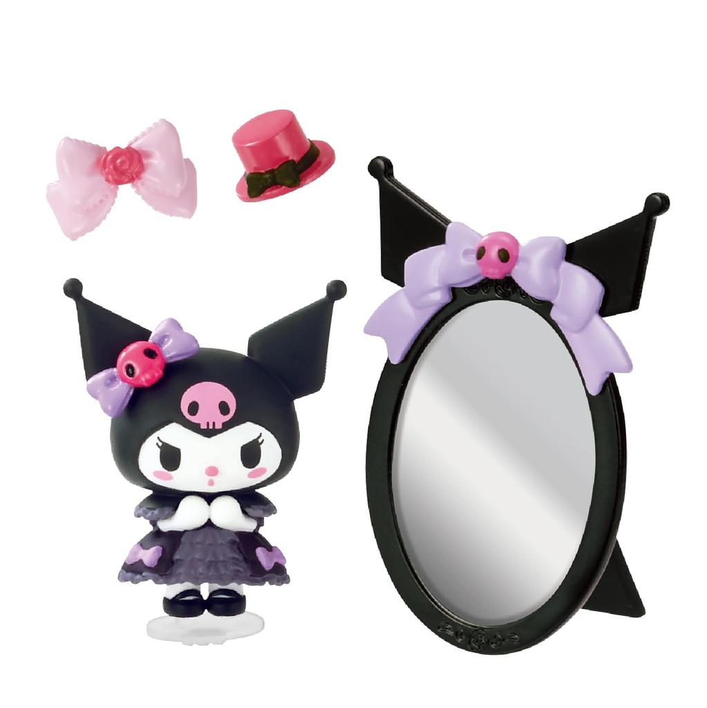 Rement Sanrio Gothic Room 1BOX Environ H115 x L70 x P50mm Fabriqué en PVC ABS de Kuromi,