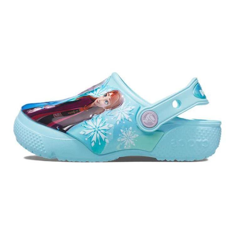 Crocs Comfortable Shock-Absorbing Durable Sandals Kids Sandals Blue 207465-03