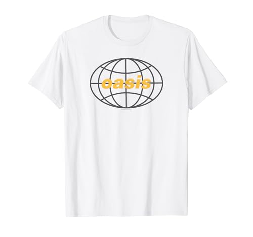 Oasis Amazon Exclusive All Around The World 1997 White T-Shirt