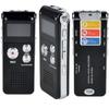 Recarregável 8GB 650Hr Digital Áudio/Som/Gravador de Voz Ditafone MP3 Player