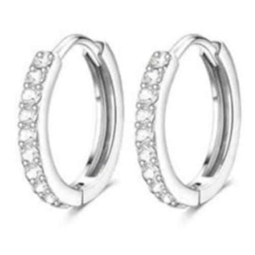 Drperfect 1Pair Flat Back Earrings for Women Surgical Steel Earrings for Sensitive Ears Hoop Stud Cartilage Tragus Piercings