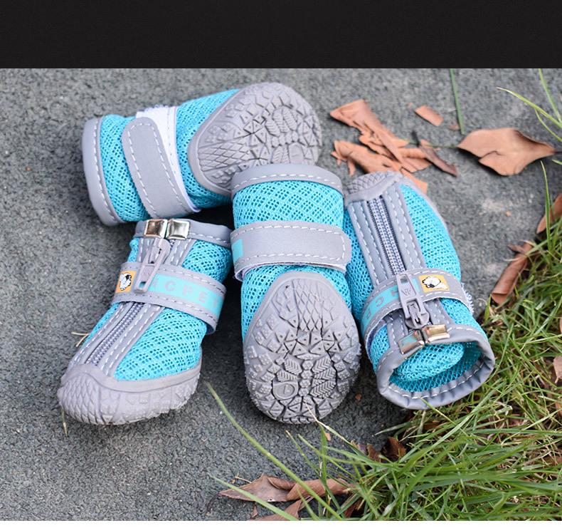 Breathable Non-slip Dog Shoes for Small Breeds