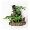 Big Sunken Wood Cave Decorations Plastic Hide Toy Climbing Hideout House  Fish Tank
