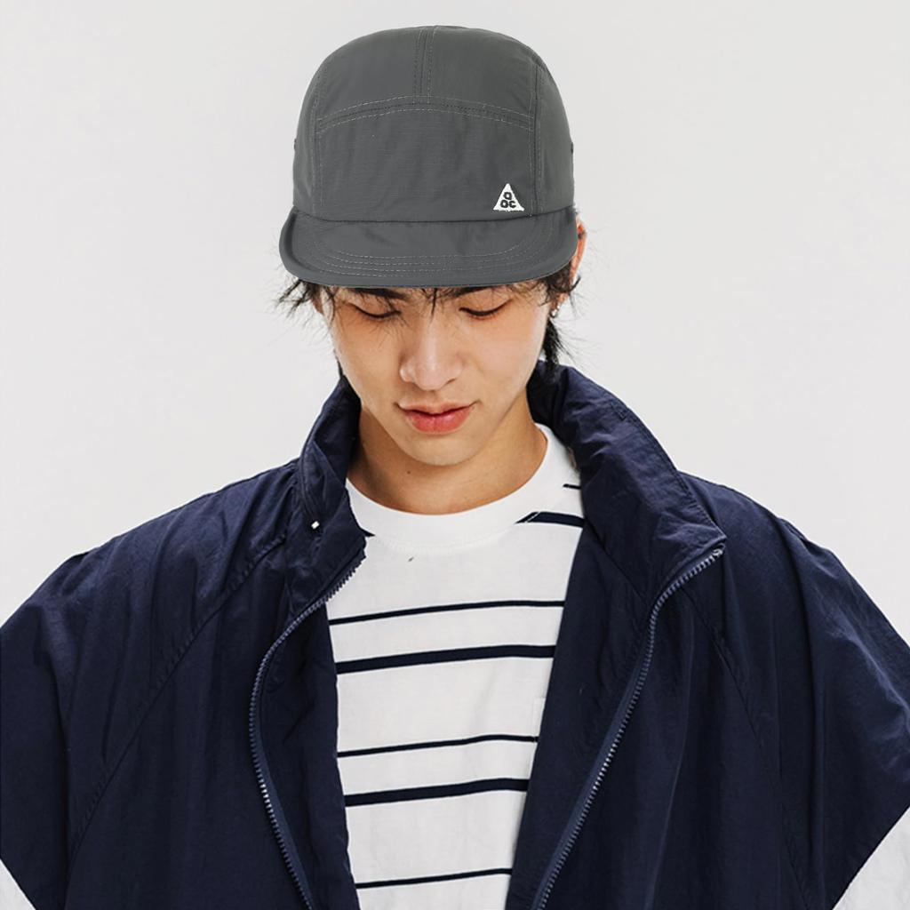 Geyanuo Short Brim Umpire Cap for Men and Work Hat Women, Quick-Drying, Water-Repellent, Summer, Lightweight, Breathable, Simple, Casual,