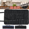 Portable 22 Pockets Carrying Kitchen Chef Knife Roll Bag Cutlery Storage Case