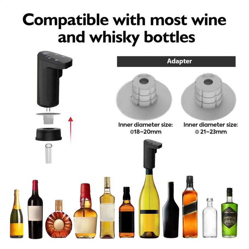Electric Wine Decanter Wine Aerator Pourer Mini Automatic Wine Decanter Whiskey Water Dispenser Wine Dispenser Wine Accessories