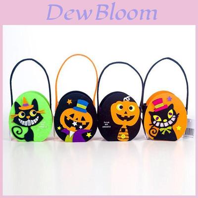 Adorable Halloween Diy Pumpkin Candy Gift Bag For Childrens Festive Celebrations