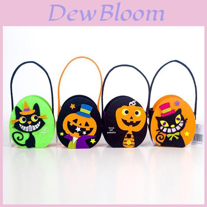 Adorable Halloween Diy Pumpkin Candy Gift Bag For Childrens Festive Celebrations