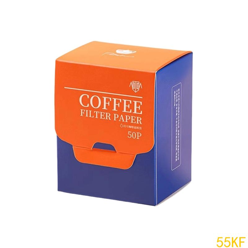55KF 25/50pcs Disposable Filter Paper Bag Portable Hanging Ear Coffee Fliter Bag Brewing Tool Coffee Accessories Enduring