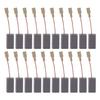 20PCS Carbon Brushes For Motor Angle Grinder 45mm Replacement Spare Parts