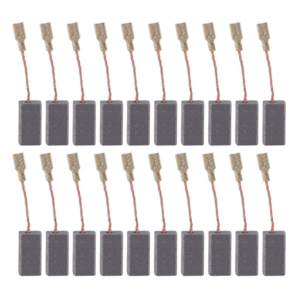 20PCS Carbon Brushes For Motor Angle Grinder 45mm Replacement Spare Parts