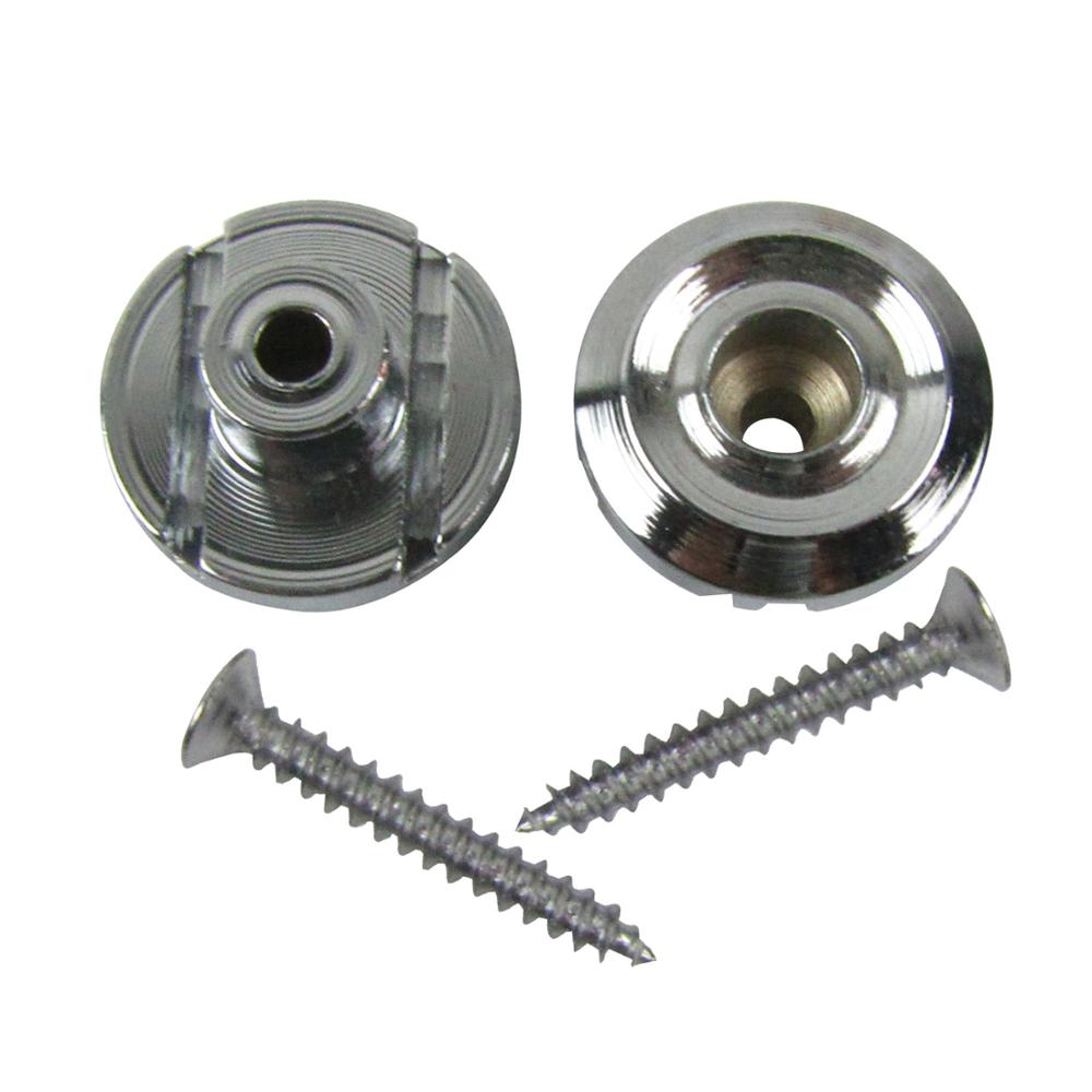 

FLEOR Pair of Round Bass Guitar String Tree Retainer with Mounting Screws