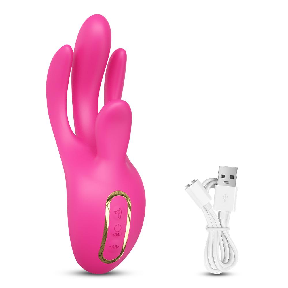 Juguete Sexual Recargable Vibrador Dedo Ondulante para Mujeres Punto G Vagina Vibradores Masturbación Femenina Clítoris Estimulador de Clítoris para Mujeres Adultos Impermeable
