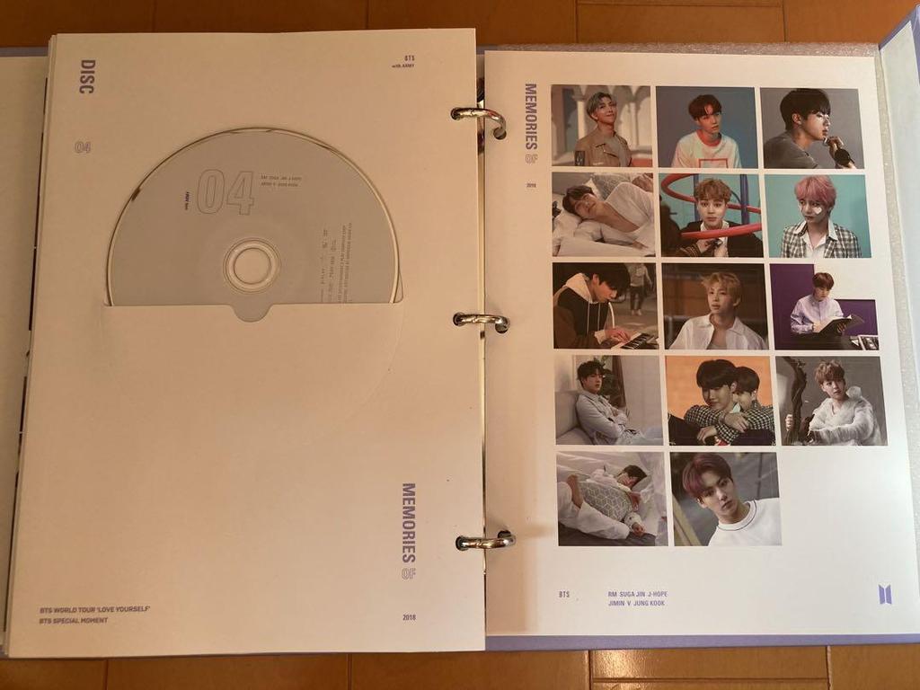 [USED] BTS Memories 2018 DVD with Japanese Subtitles