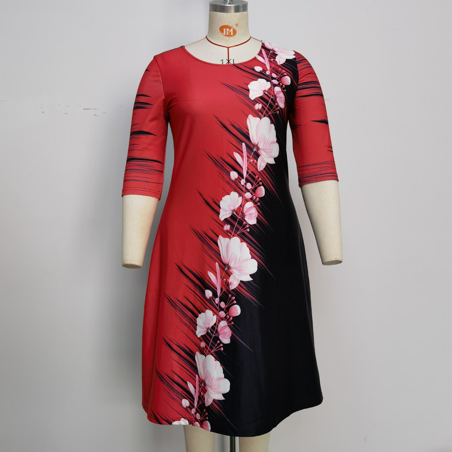 Оставайтесь модными и комфортными этим летом: Платье больших размеров с африканским — фото 7