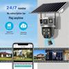 V380 Solar 4G Full-Color Night Vision Camera with All-Day Recording