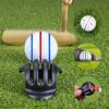 Yousheng Golf Ball Line Drawing Tool Clip Triple Line Drawing Stencil Ball Liner Marker Template Portable Golf Ball Putting Alignment Marking Tool