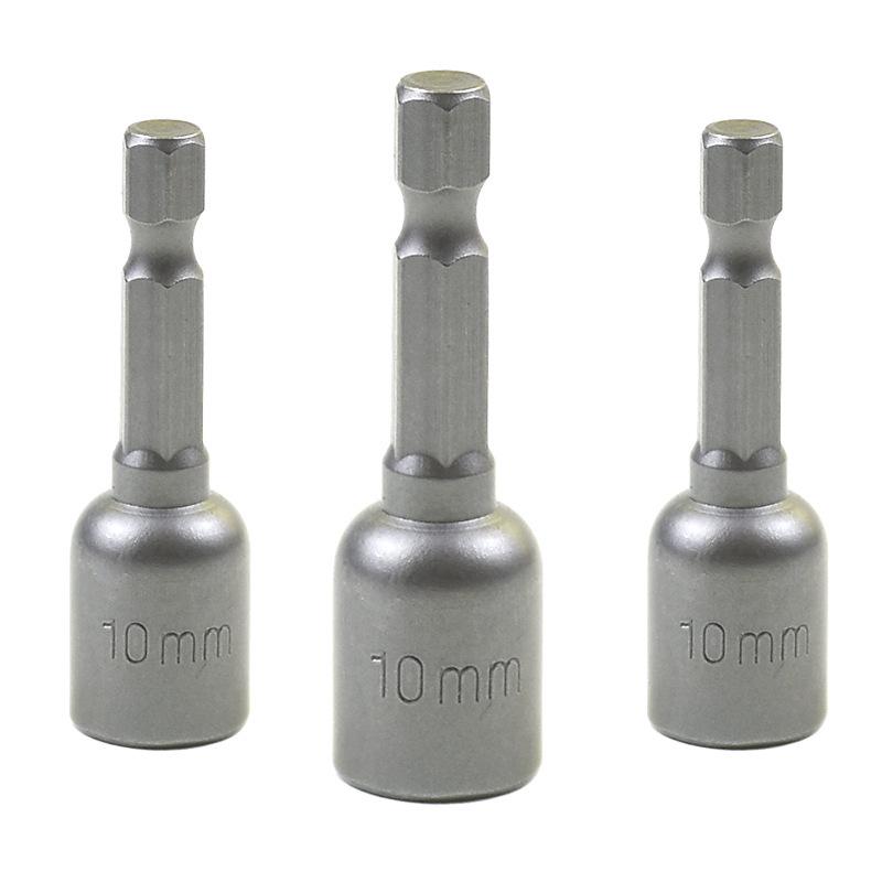 Strong Magnetic 1/4 Air Screwdriver Hex Socket 48mm