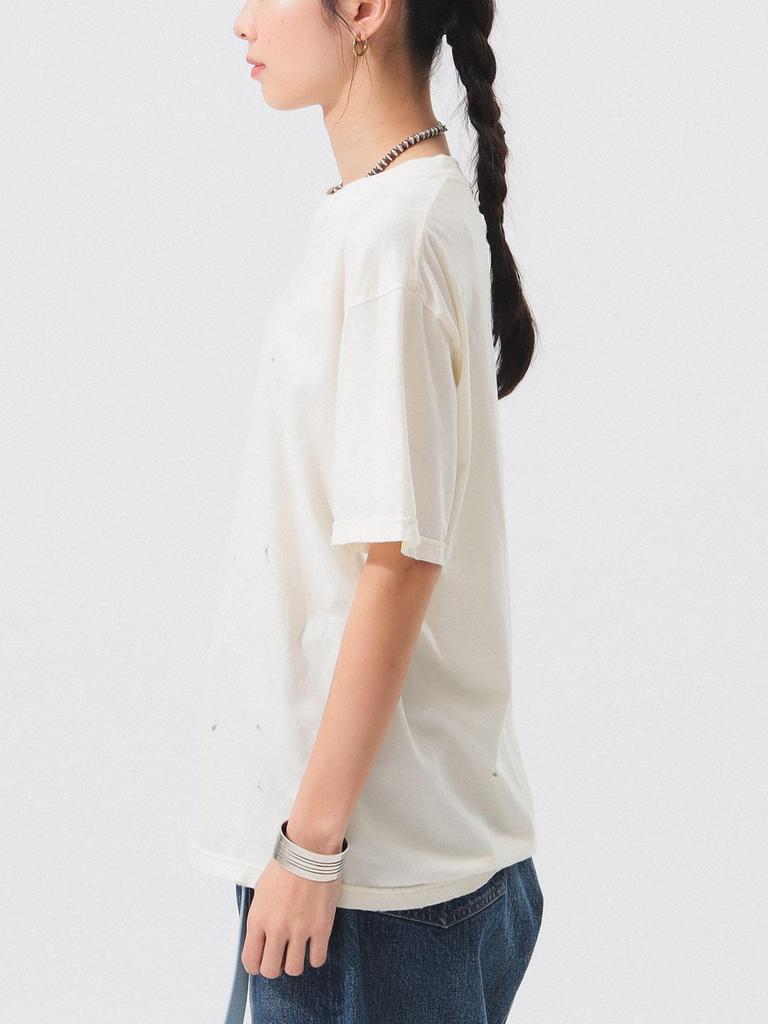 Beams Boy S/S TEE [Special Order] orSlow Dirty T-Shirt Women's Black Free