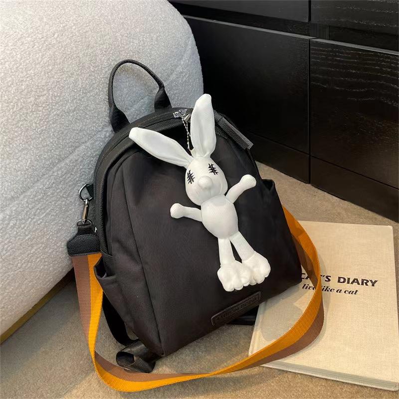 Mammaveske Ryggsekk Reise Liten Ryggsekk Ensfarvet Skulderveske Messenger Bag