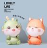 Cartoon Panda Multi-Function U-Shaped Travel Neck Pillow & Plush Doll