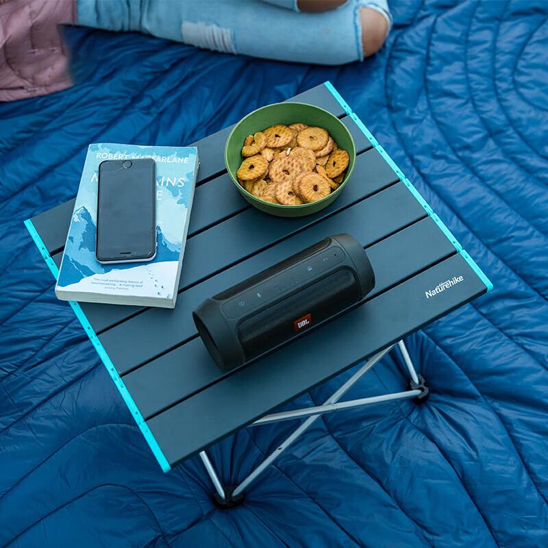 Naturehike Rock Black Large Folding Aluminum Camping Table