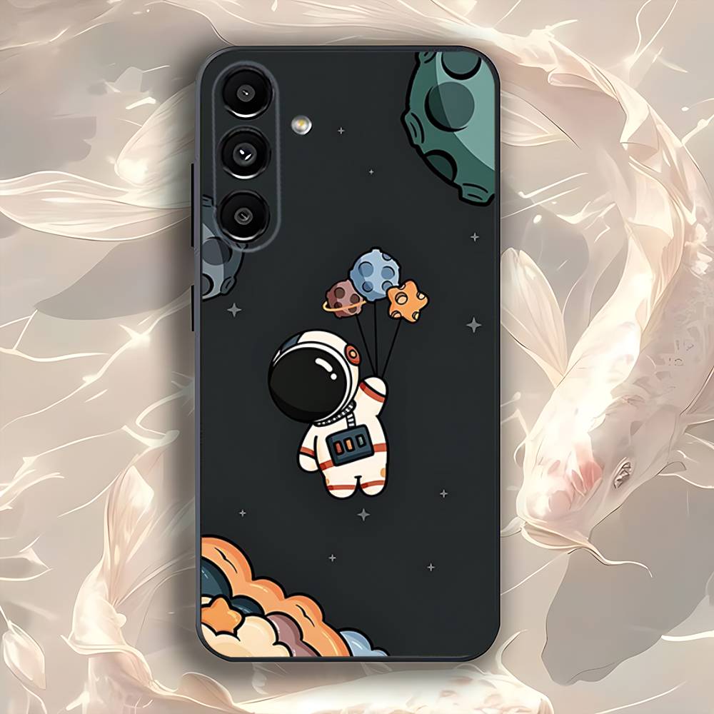 

CARTOON Astronaut Cute Kid Phone Case Silicone Soft For Samsung Galaxy A73,31,32,72,41,53,52,71,22,5G,Note,J7,8,9 SamsungA30