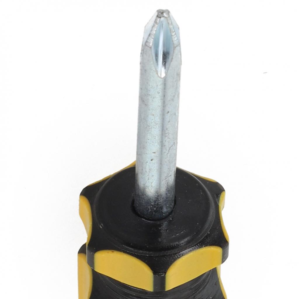 6mm Flat Head Screwdriver Short Handle High Torque for Precision Work