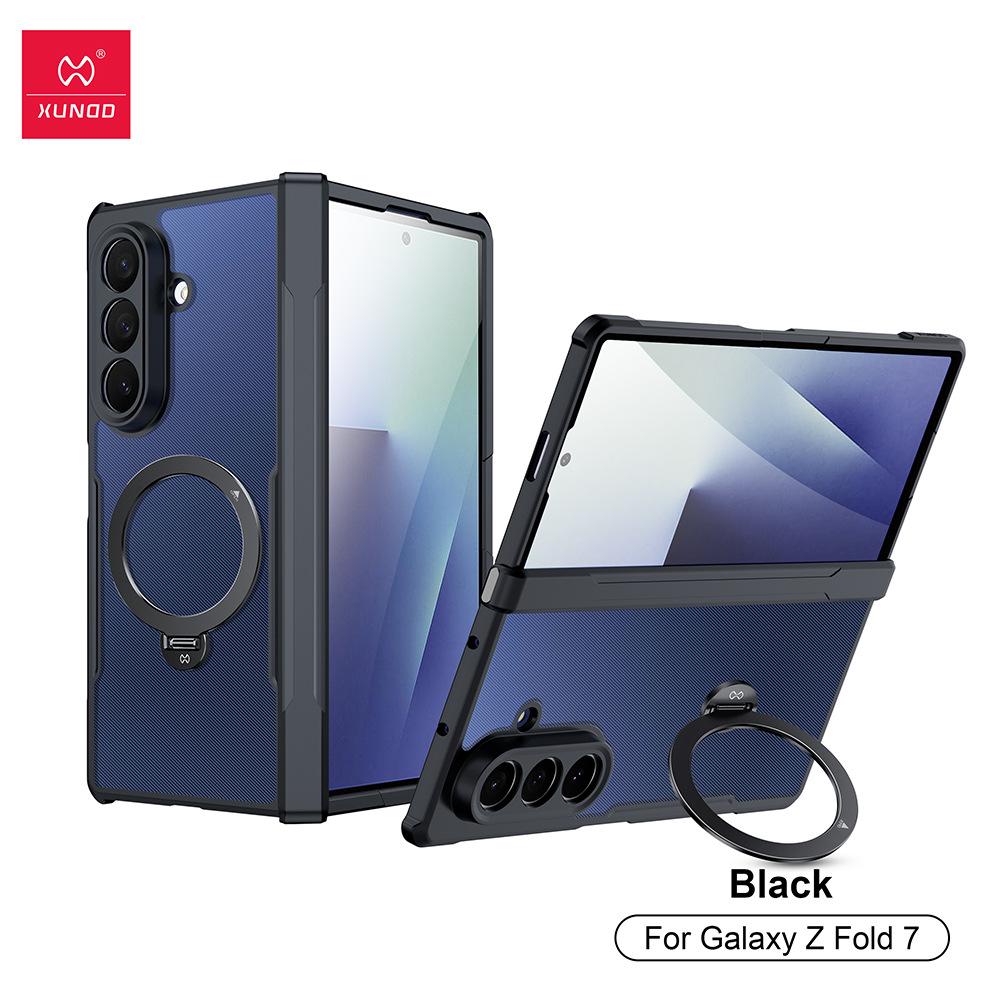 Вращающаяся подставка Тонкий защитный чехол Xundi для Samsung Galaxy Z Fold 7 Samsung Z Fold 7