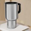 500ml Camping Travel Kettle Electric Heating Car Kettle Stainless Steel Water Boiler Coffee Milk Thermal Mug Vehicle Heating Cup