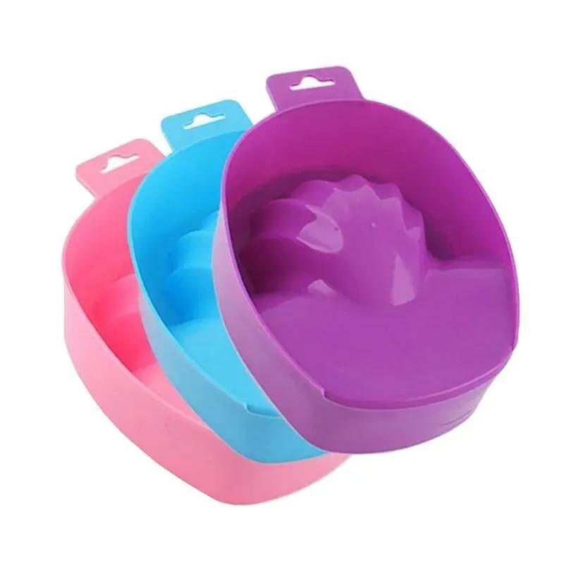 Nail Soak Hand Bowl Soften Dead Skin Nail Care Tools Clean Nails Hand Care with Nail Remover Nail Remover Nail Bowl