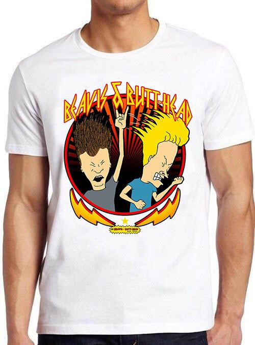 Beavis And Butthead Heavy Metal TV Show 80s Funny Design Gift Tee Unisex T-Shirt M
