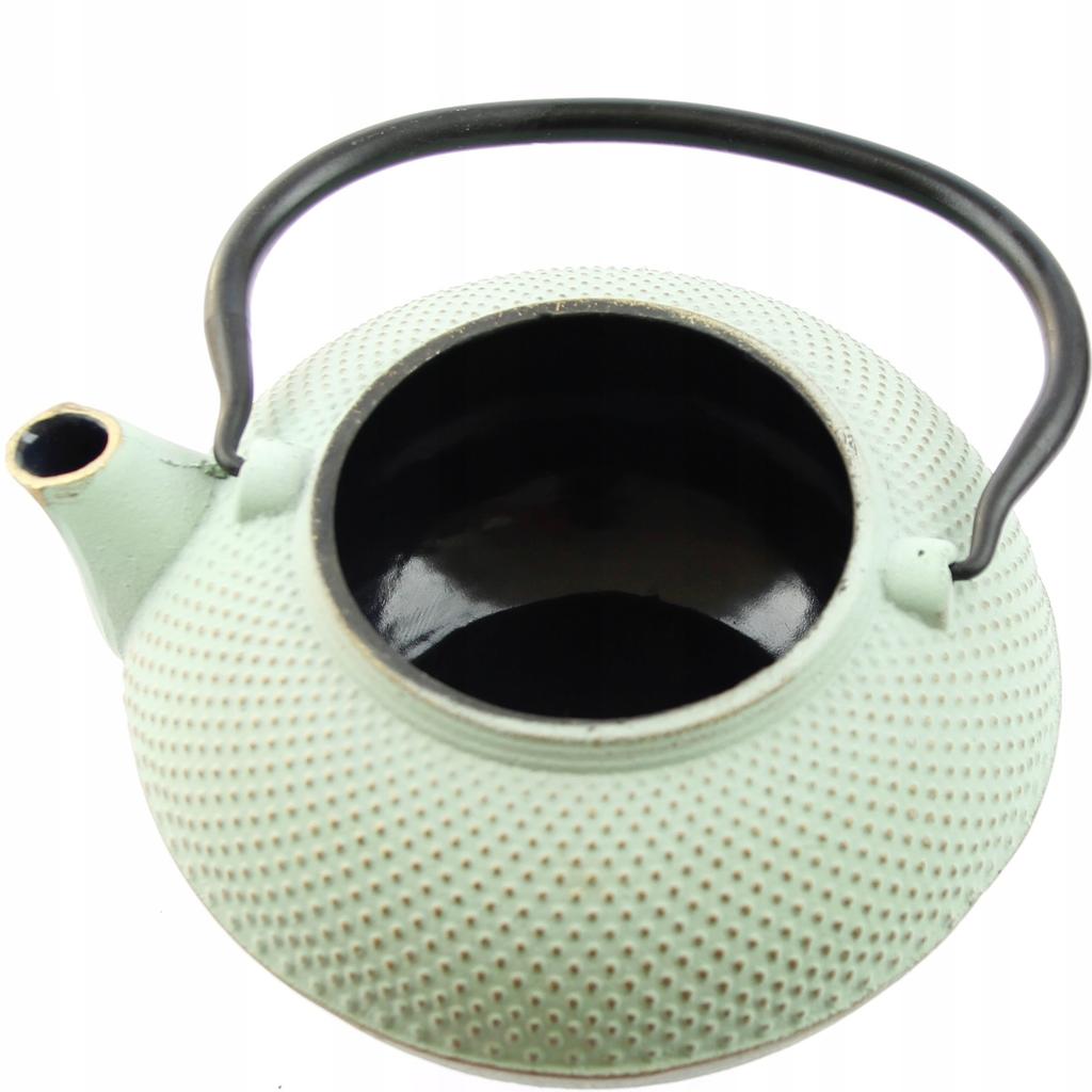 CAST IRON INFUSER 1.5L TEA TEAPOT SET 2x CUPS
