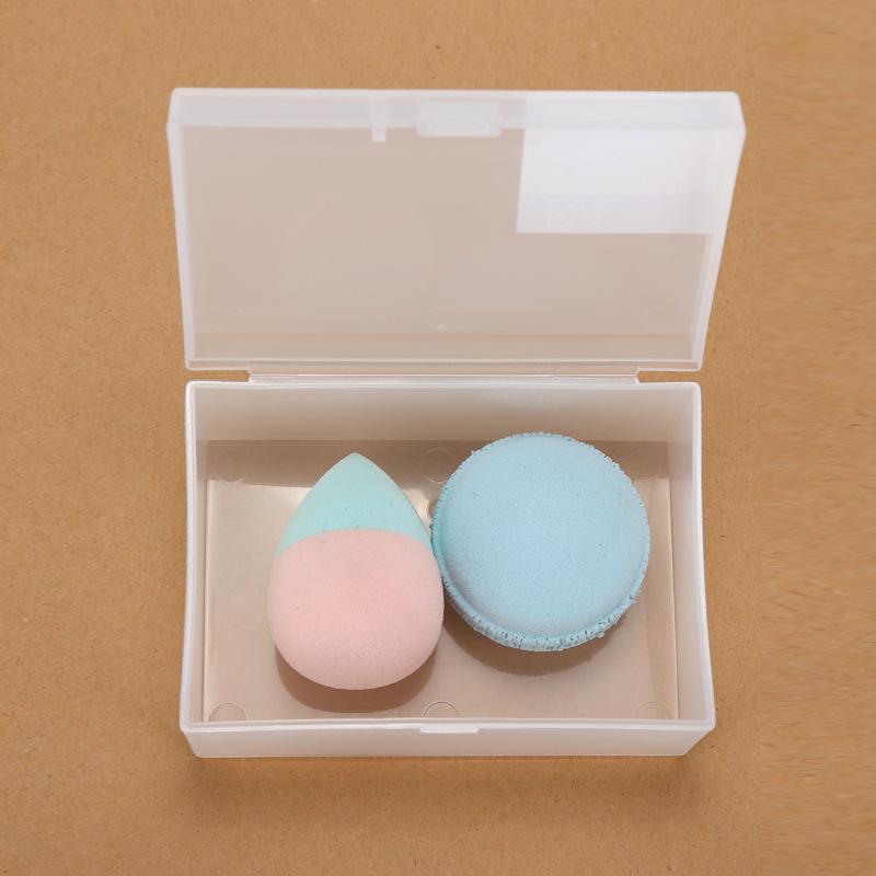 Waterproof Dustproof Square Plastic Organizer Box with Lid for Skincare, Makeup Tools, and Jewelry