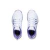 Li Ning Ace Stoff Rutschfest Abriebfest Niedrig geschnitten Badminton Schuhe Damen Weiß Lila AYTP004-6