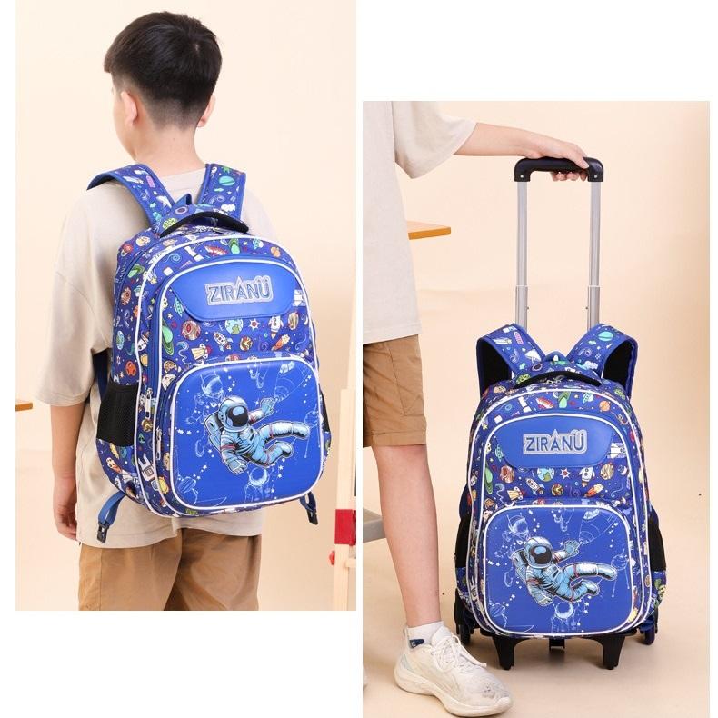 Primary School Students Children's Trolley Backpack for Grades 3 To 6 ZRY8007