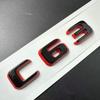 New Style Two Tone Letters Numbers Emblem E43 E53 E63 S65 C E S CLASS for 2024 Car Trunk Rear W212 W213 W214 Car Accessories