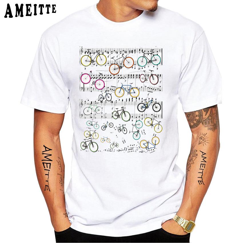 Father Takes Son Ride A Motorcycle Print T-Shirt Summer Men Short Sleeve Funny Bike Soprt White Casual Tops Hip Hop Boy Tees