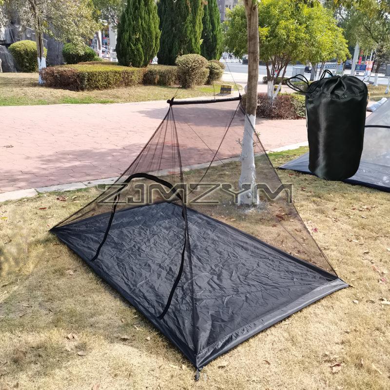 Outdoor 2 Person Inner Mesh Camping Tent Hanging Mosquito Net Hiking Adventure Bushcraft Camping Mosquito Net Tent