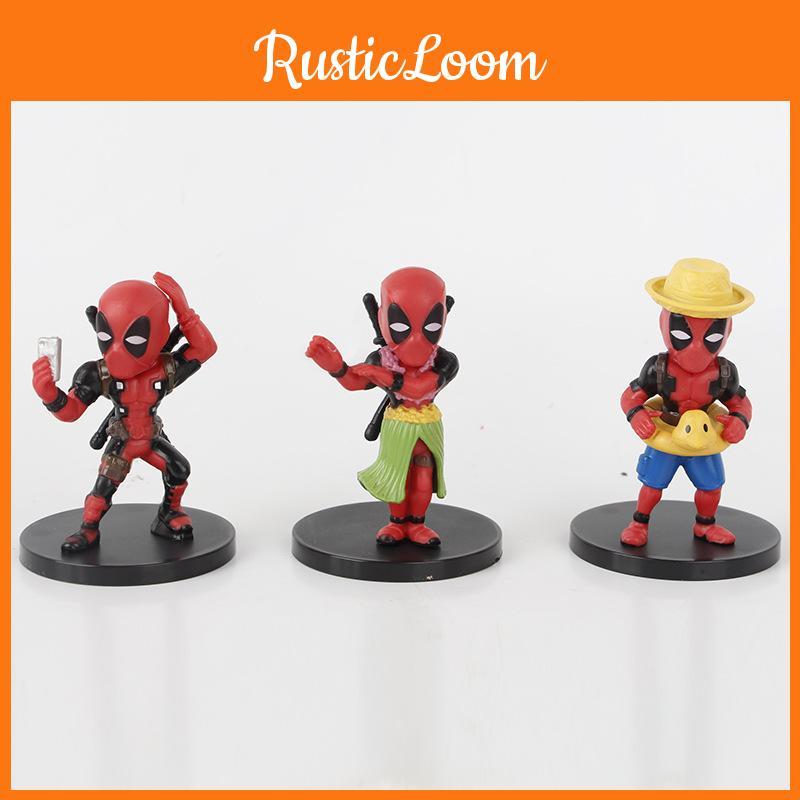 Deadpool Cute Blind Box Figures Collection Eight Pvc Designs For Enthusiasts
