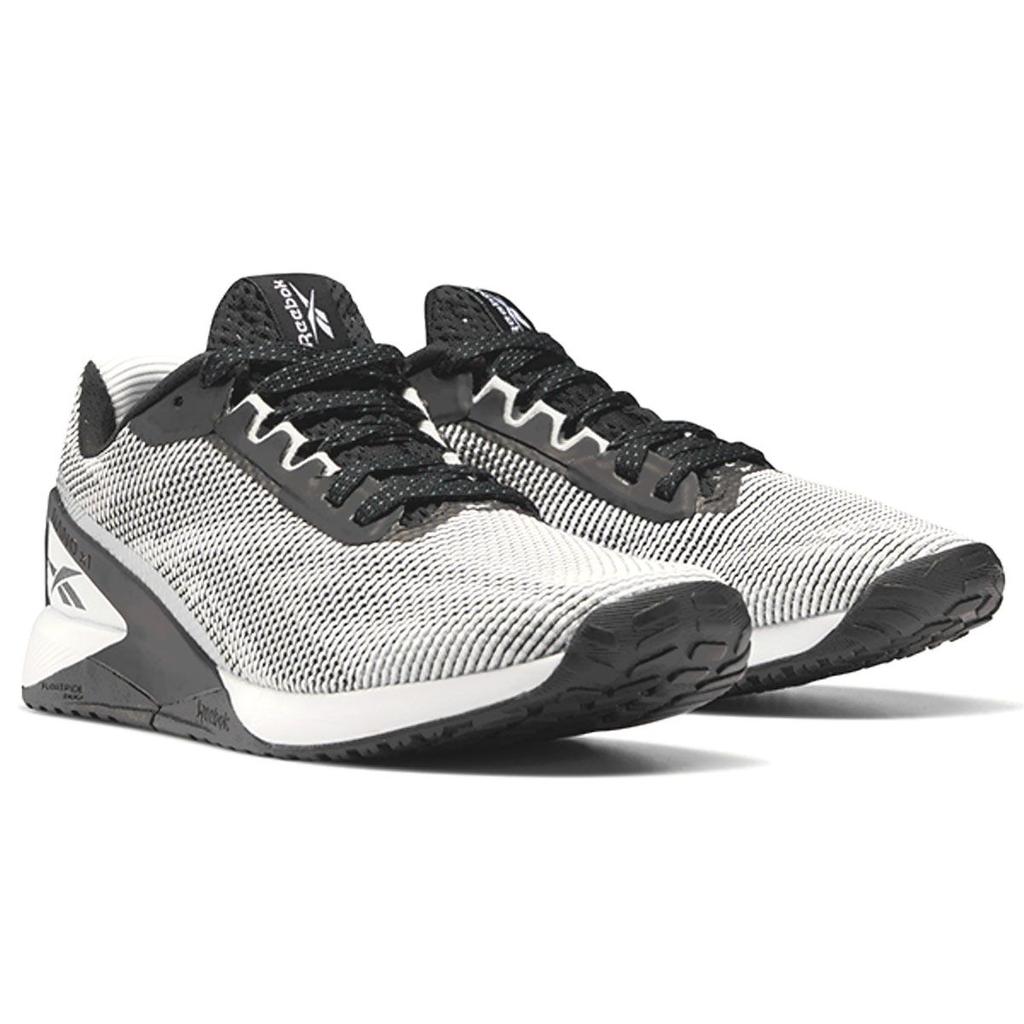 Reebok Nano X1 Grit Footwear White Black Women Sneakers Core-Black Pure-Grey-5 S42571